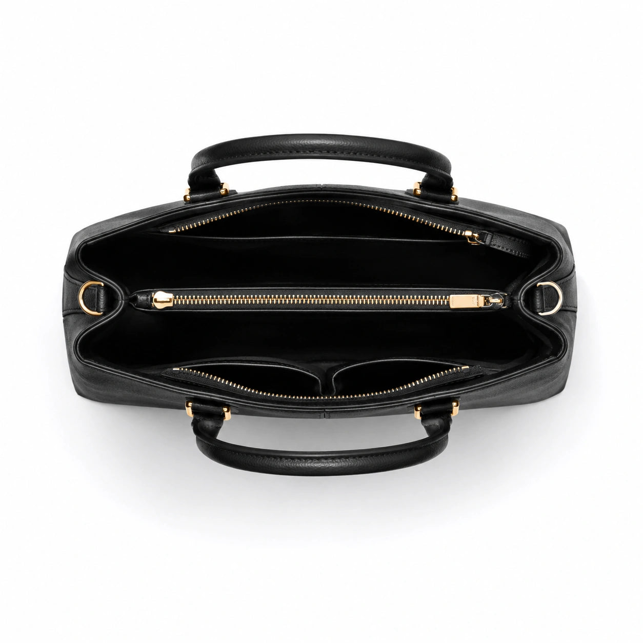 Jerrybag Black Textured Tote Handbag