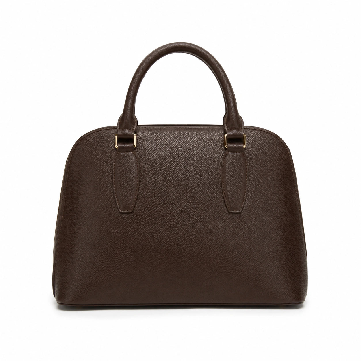 Jerrybag Brown Structured Handbag