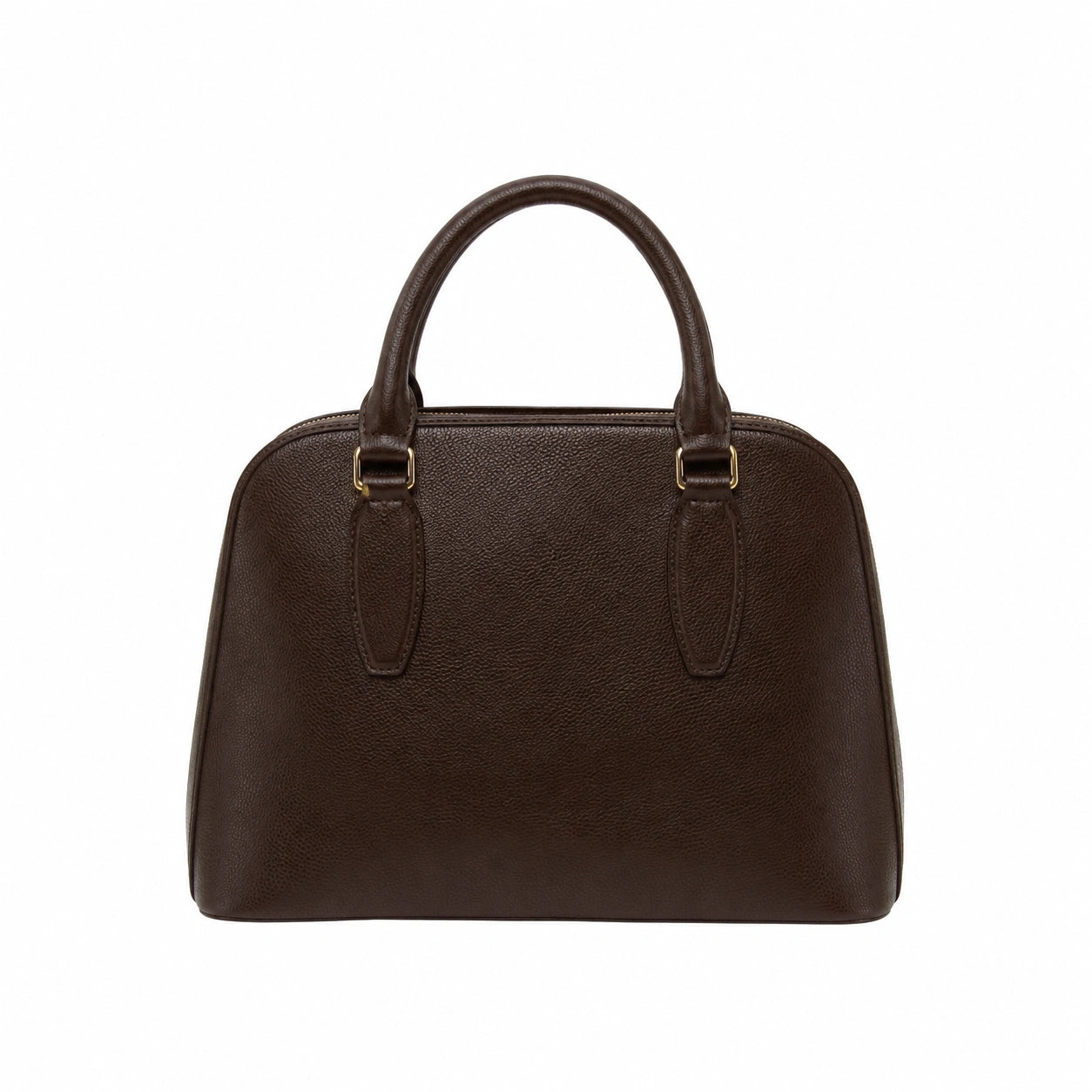 Jerrybag Brown Structured Handbag