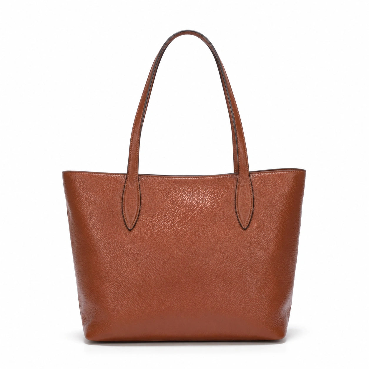 Jerrybag Brown Textured Tote Shoulder Bag