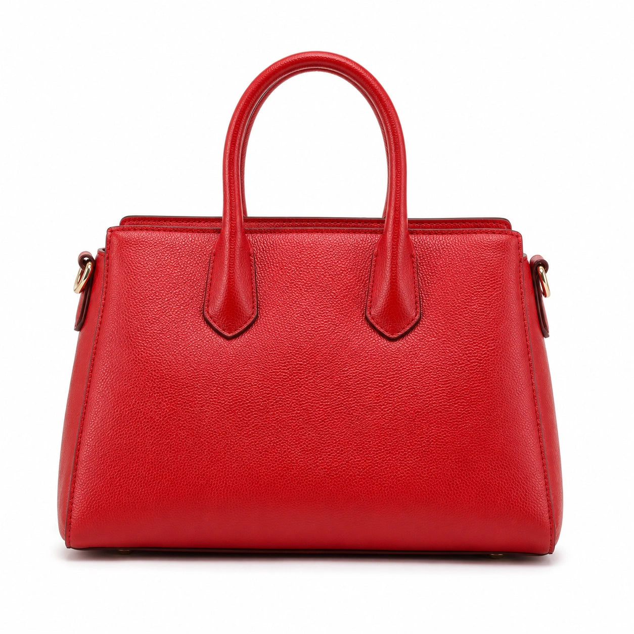 Jerrybag Red Structured Handbag