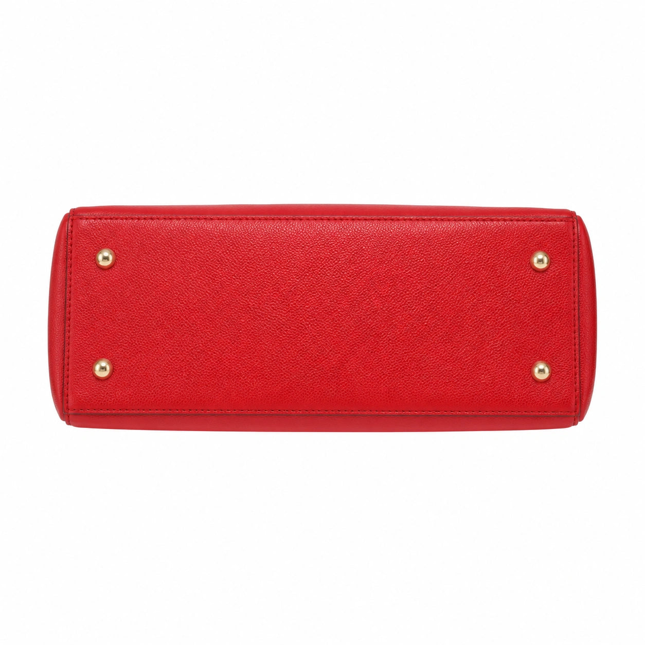 Jerrybag Red Structured Handbag